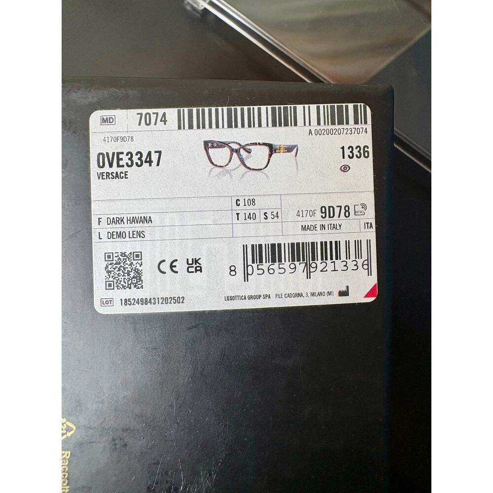 Never Worn - Versace - Cat Eye Sunglasses VE4470-B 5470/13 - Picture 12 of 12